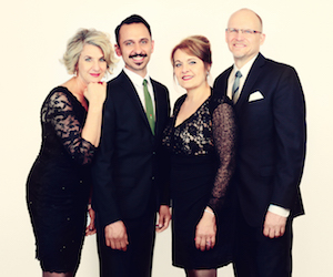 New album from vocal quartet London, Meader, Pramuk & Ross, featuring 5 jazz vocal legends, out now