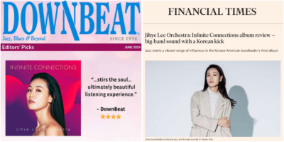 JLO’s Infinite Connections gains 4 Star Editor Picks in Downbeat & Financial Times!